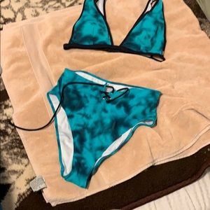 High waisted 2pc set